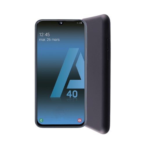 LIME ΘΗΚΗ SAMSUNG A40 A405 5.9" VELVET TPU 4 SIDE BLUE