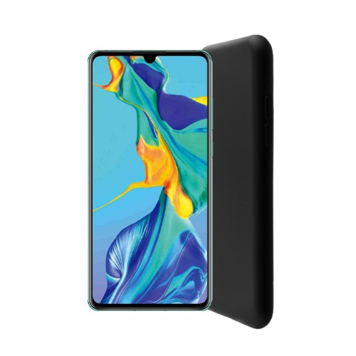 LIME ΘΗΚΗ HUAWEI P30 6.1" VELVET TPU 4 SIDE BLACK