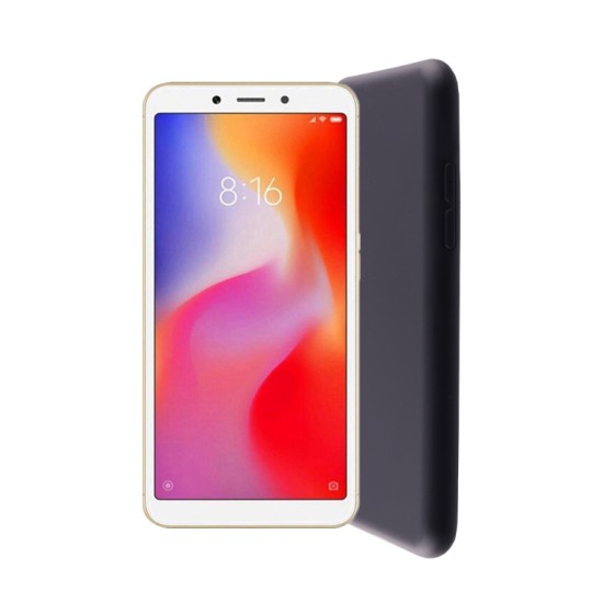 LIME ΘΗΚΗ XIAOMI REDMI 6A 5.45" VELVET TPU 4 SIDE BLUE