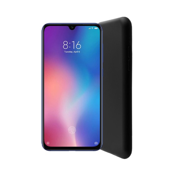 LIME ΘΗΚΗ XIAOMI MI 9 SE 5.97" VELVET TPU 4 SIDE BLACK