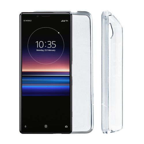 VOLTE-TEL ΘΗΚΗ SONY XPERIA 1 6.5" SLIMCOLOR AIR TPU ΔΙΑΦΑΝΗ