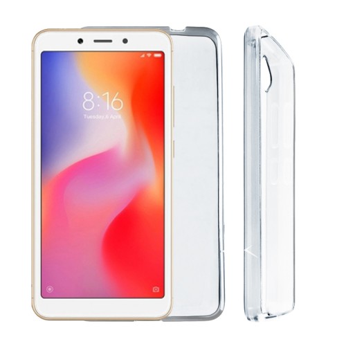 VOLTE-TEL ΘΗΚΗ XIAOMI REDMI 6A 5.45" SLIMCOLOR AIR TPU ΔΙΑΦΑΝΗ