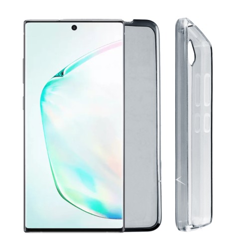 VOLTE-TEL ΘΗΚΗ SAMSUNG NOTE 10 N970F 6.3" SLIMCOLOR AIR TPU ΔΙΑΦΑΝΗ ΓΚΡΙ