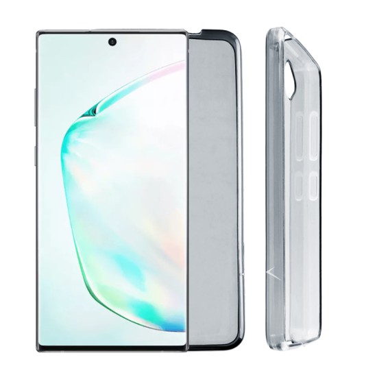 VOLTE-TEL ΘΗΚΗ SAMSUNG NOTE 10 N970F 6.3" SLIMCOLOR AIR TPU ΔΙΑΦΑΝΗ ΓΚΡΙ