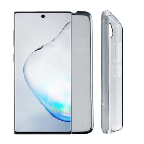 VOLTE-TEL ΘΗΚΗ SAMSUNG NOTE 10 PLUS N975F 6.8" SLIMCOLOR AIR TPU ΔΙΑΦΑΝΗ ΓΚΡΙ