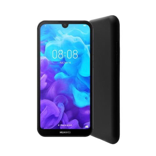 LIME ΘΗΚΗ HUAWEI Y5 2019/HONOR 8S 5.71" VELVET TPU 4 SIDE BLACK