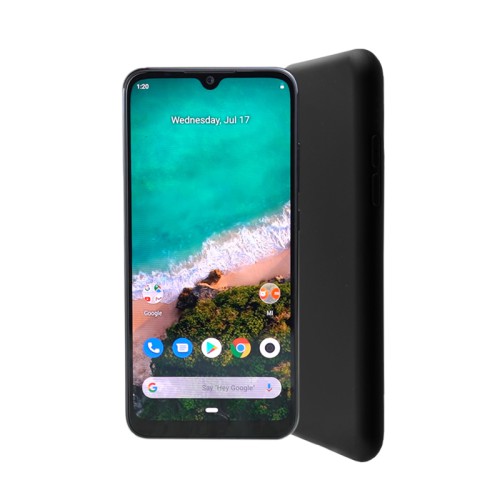 LIME ΘΗΚΗ XIAOMI MI A3 6.01" VELVET TPU 4 SIDE BLACK
