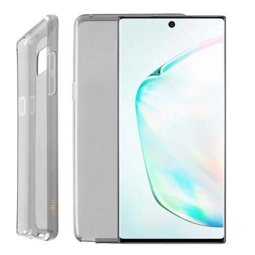 IDOL 1991 AIR SLIM TPU ΘΗΚΗ SAMSUNG NOTE 10 N970F 6.3in ΔΙΑΦΑΝΗ ΓΚΡΙ