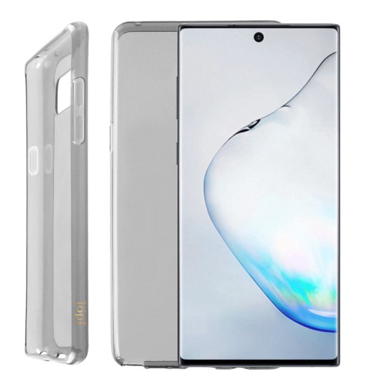 IDOL 1991 AIR SLIM TPU ΘΗΚΗ SAMSUNG NOTE 10 PLUS N975F 6.8in ΔΙΑΦΑΝΗ ΓΚΡΙ