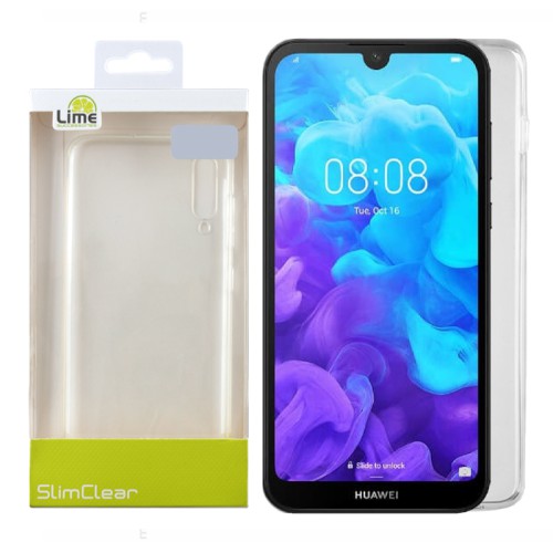 LIME ΘΗΚΗ HUAWEI Y5 2019/HONOR 8S 5.71" SLIMCLEAR TPU ΔΙΑΦΑΝΗ