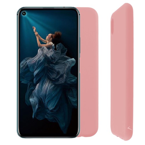 VOLTE-TEL ΘΗΚΗ HONOR 20 PRO 6.26" SILICON TPU CAMERA GUARD PINK