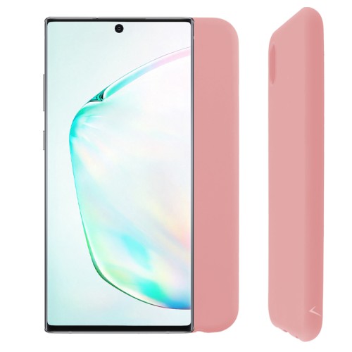 VOLTE-TEL ΘΗΚΗ SAMSUNG NOTE 10 PLUS N975 6.8" SILICON TPU CAMERA GUARD PINK
