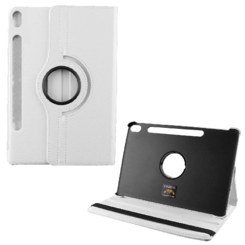 VOLTE-TEL ΘΗΚΗ SAMSUNG T860/T865 TAB S6 10.5" LEATHER BOOK ROTATING STAND WHITE