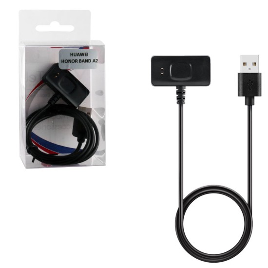 VOLTE-TEL ΒΑΣΗ ΦΟΡΤΙΣΤΗΣ ΜΕ ΚΑΛΩΔΙΟ USB-A ΓΙΑ HUAWEI WATCH HONOR BAND A2 BLACK