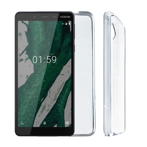 VOLTE-TEL ΘΗΚΗ NOKIA 1 PLUS 5.45" SLIMCOLOR AIR TPU ΔΙΑΦΑΝΗ