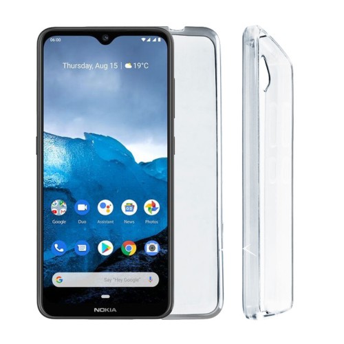 VOLTE-TEL ΘΗΚΗ NOKIA 6.2 6.3" SLIMCOLOR AIR TPU ΔΙΑΦΑΝΗ