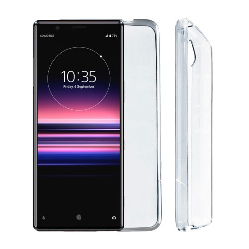 VOLTE-TEL ΘΗΚΗ SONY XPERIA 5 6.1" SLIMCOLOR AIR TPU ΔΙΑΦΑΝΗ