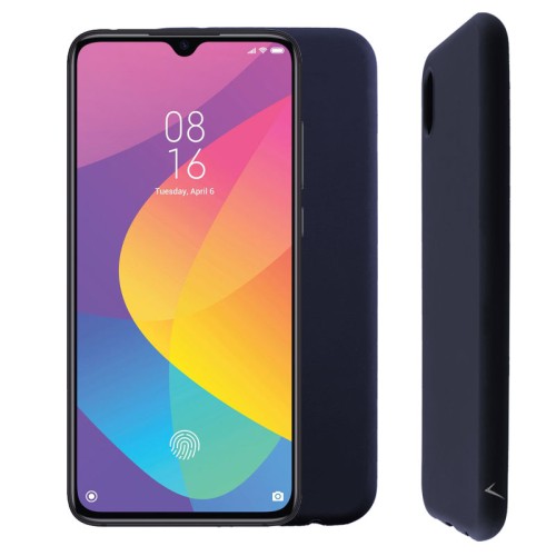 VOLTE-TEL ΘΗΚΗ XIAOMI MI 9 LITE/MI CC9 6.39" SILICON TPU CAMERA GUARD BLUE