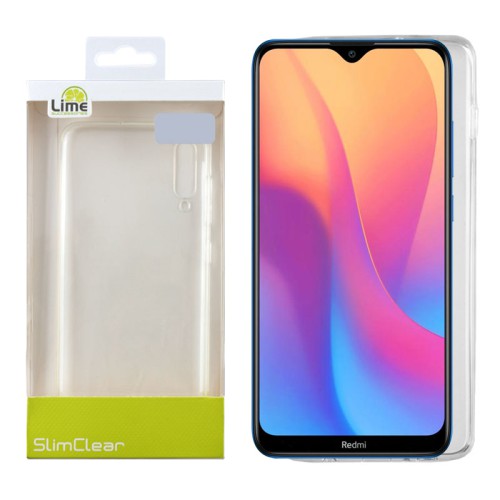LIME ΘΗΚΗ XIAOMI REDMI 8A 6.22" SLIMCLEAR TPU CAMERA GUARD ΔΙΑΦΑΝΗ