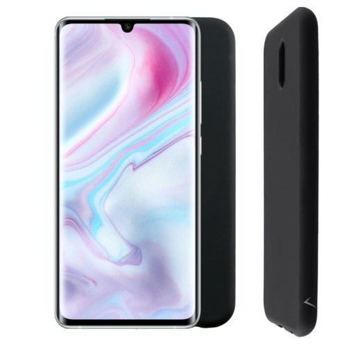 VOLTE-TEL ΘΗΚΗ XIAOMI MI NOTE 10/MI NOTE 10 PRO 6.47" SILICON TPU CAMERA GUARD BLACK
