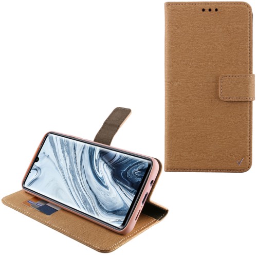 VOLTE-TEL ΘΗΚΗ XIAOMI MI NOTE 10/MI NOTE 10 PRO 6.47" ALLURE MAGNET BOOK STAND CLIP GOLD