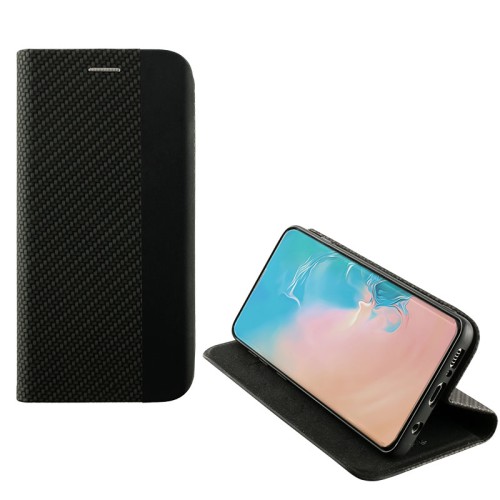 IDOL 1991 ΘΗΚΗ SAMSUNG S10 G973 6.1" ELITE ANTI-RFID BOOK STAND BLACK