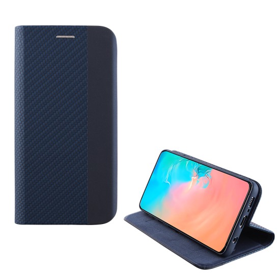 IDOL 1991 ΘΗΚΗ SAMSUNG S10 G973 6.1" ELITE ANTI-RFID BOOK STAND BLUE