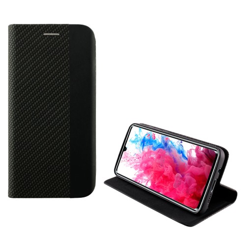 IDOL 1991 ΘΗΚΗ XIAOMI MI NOTE 10/MI NOTE 10 PRO 6.47" ELITE ANTI-RFID BOOK STAND BLACK