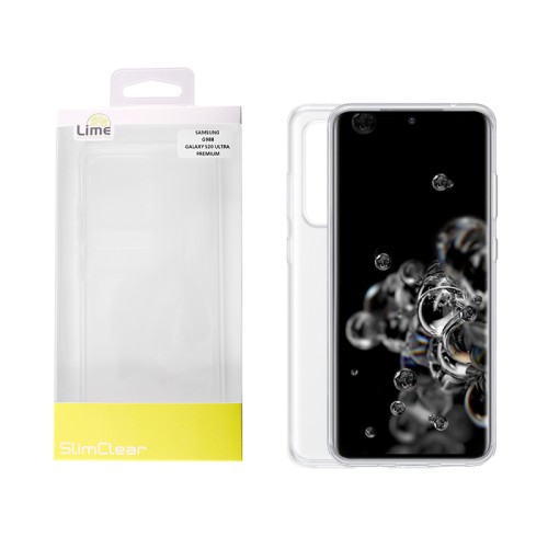 LIME ΘΗΚΗ SAMSUNG S20 ULTRA G988 6.9" SLIMCLEAR PREMIUM TPU ΔΙΑΦΑΝΗ