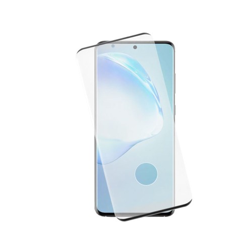 IDOL 1991 TEMPERED GLASS SAMSUNG S20 G980 6.2" 9H 0.30mm 3D EDGE GLUE SEMI CURVED FINGER UNLOCK BLACK