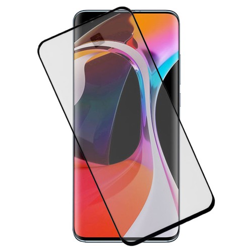 IDOL 1991 TEMPERED GLASS XIAOMI MI 10 5G 6.67" 9H 0.30mm 3D EDGE SEMI CURVED FINGER UNLOCK BLACK FULL COVER