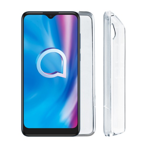 VOLTE-TEL ΘΗΚΗ ALCATEL 1S 2020/1V 2020/3L 2020 6.22" SLIMCOLOR AIR TPU ΔΙΑΦΑΝΗ