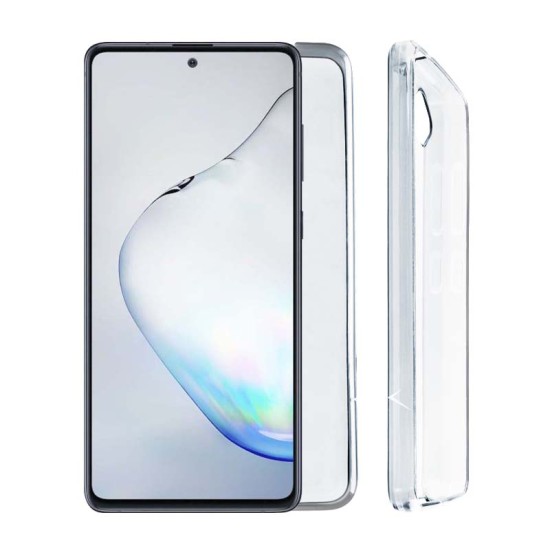 VOLTE-TEL ΘΗΚΗ SAMSUNG NOTE 10 LITE N770 6.7" SLIMCOLOR AIR TPU ΔΙΑΦΑΝΗ