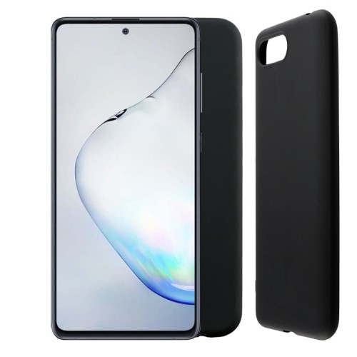 VOLTE-TEL ΘΗΚΗ SAMSUNG NOTE 10 LITE N770 6.7" SILICON TPU CAMERA GUARD BLACK