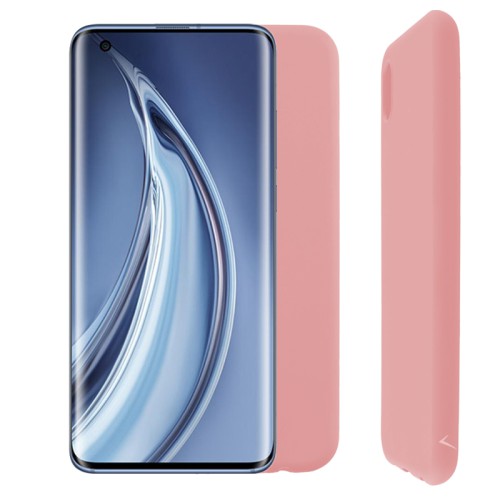 VOLTE-TEL ΘΗΚΗ XIAOMI MI 10 5G 6.67" SILICON TPU CAMERA GUARD PINK