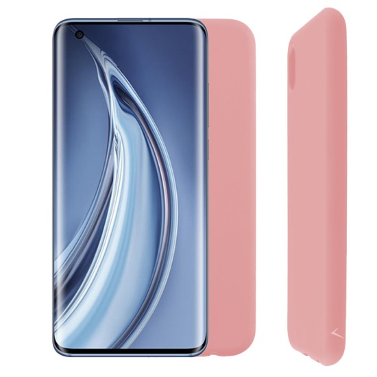 VOLTE-TEL ΘΗΚΗ XIAOMI MI 10 5G 6.67" SILICON TPU CAMERA GUARD PINK