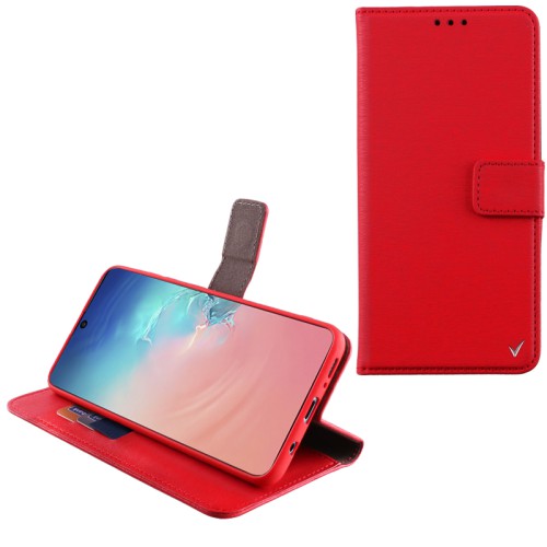 VOLTE-TEL ΘΗΚΗ SAMSUNG S10 LITE G770 6.7" ALLURE MAGNET BOOK STAND CLIP RED