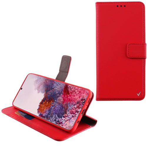 VOLTE-TEL ΘΗΚΗ SAMSUNG S20 G980 6.2" ALLURE MAGNET BOOK STAND CLIP RED