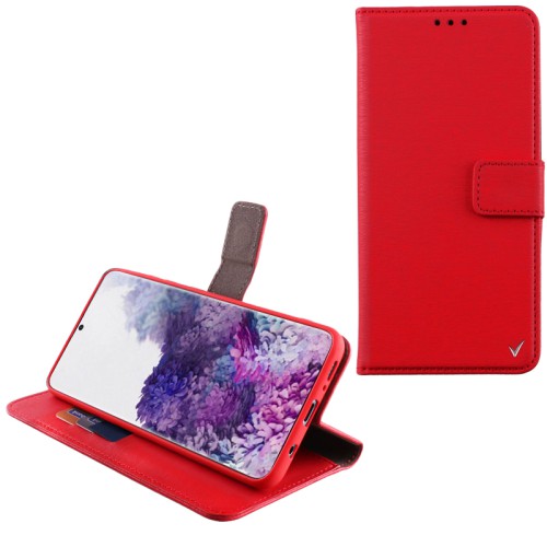 VOLTE-TEL ΘΗΚΗ SAMSUNG S20 PLUS G985 6.7" ALLURE MAGNET BOOK STAND CLIP RED
