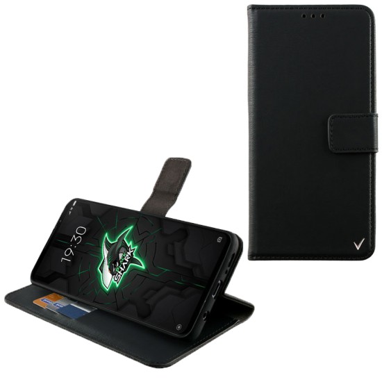 VOLTE-TEL ALLURE ΘΗΚΗ XIAOMI BLACK SHARK 3 6.67in  MAGNET BOOK STAND CLIP BLACK