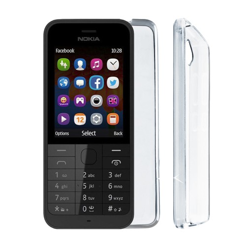 VOLTE-TEL ΘΗΚΗ NOKIA 220 4G 2.4" SLIMCOLOR AIR TPU ΔΙΑΦΑΝΗ