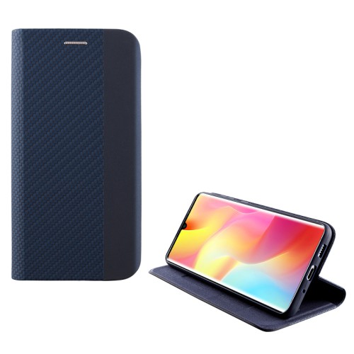 IDOL 1991 ΘΗΚΗ XIAOMI MI NOTE 10 LITE 6.47" ELITE ANTI-RFID BOOK STAND BLUE