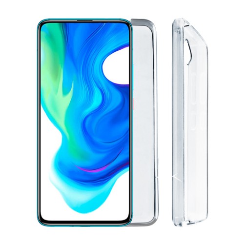 VOLTE-TEL ΘΗΚΗ XIAOMI POCO F2 PRO 6.67" SLIMCOLOR AIR TPU CAMERA GUARD ΔΙΑΦΑΝΗ