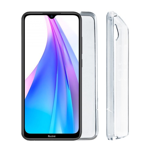 VOLTE-TEL ΘΗΚΗ XIAOMI REDMI NOTE 8T 6.3" SLIMCOLOR AIR TPU CAMERA GUARD ΔΙΑΦΑΝΗ