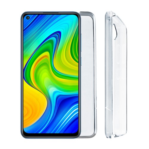 VOLTE-TEL ΘΗΚΗ XIAOMI REDMI NOTE 9 6.53" SLIMCOLOR AIR TPU CAMERA GUARD ΔΙΑΦΑΝΗ