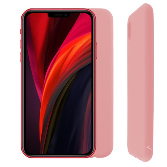 VOLTE-TEL ΘΗΚΗ IPHONE 12 MINI 5.4" SILICON TPU CAMERA GUARD PINK