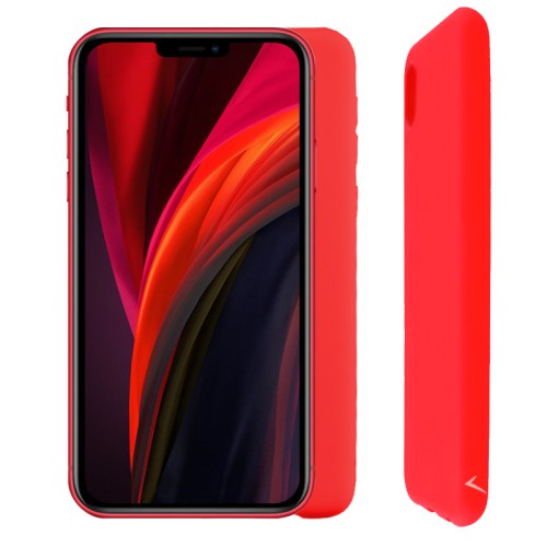 VOLTE-TEL ΘΗΚΗ IPHONE 12 MINI 5.4" SILICON TPU CAMERA GUARD RED