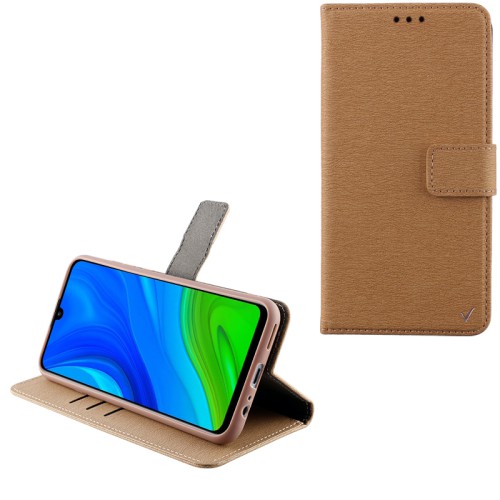 VOLTE-TEL ΘΗΚΗ HUAWEI P SMART 2020 6.21" ALLURE MAGNET BOOK STAND CLIP GOLD