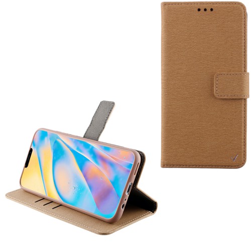 VOLTE-TEL ΘΗΚΗ IPHONE 12 MINI 5.4" ALLURE MAGNET BOOK STAND CLIP GOLD