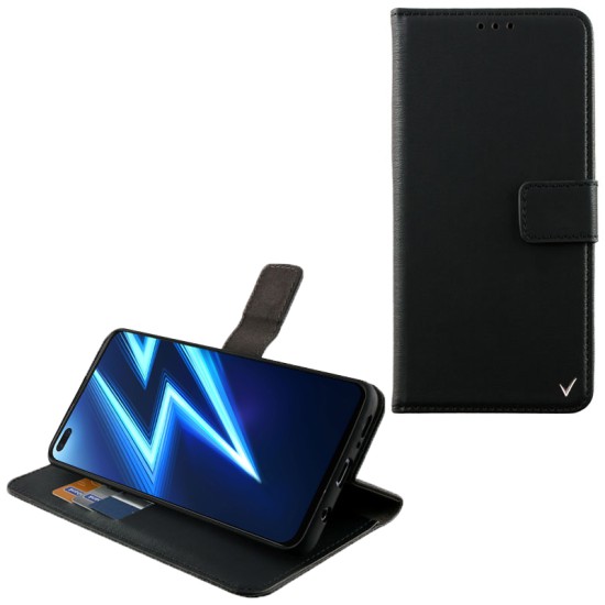 VOLTE-TEL ΘΗΚΗ REALME 6 PRO 6.6" ALLURE MAGNET BOOK STAND CLIP BLACK